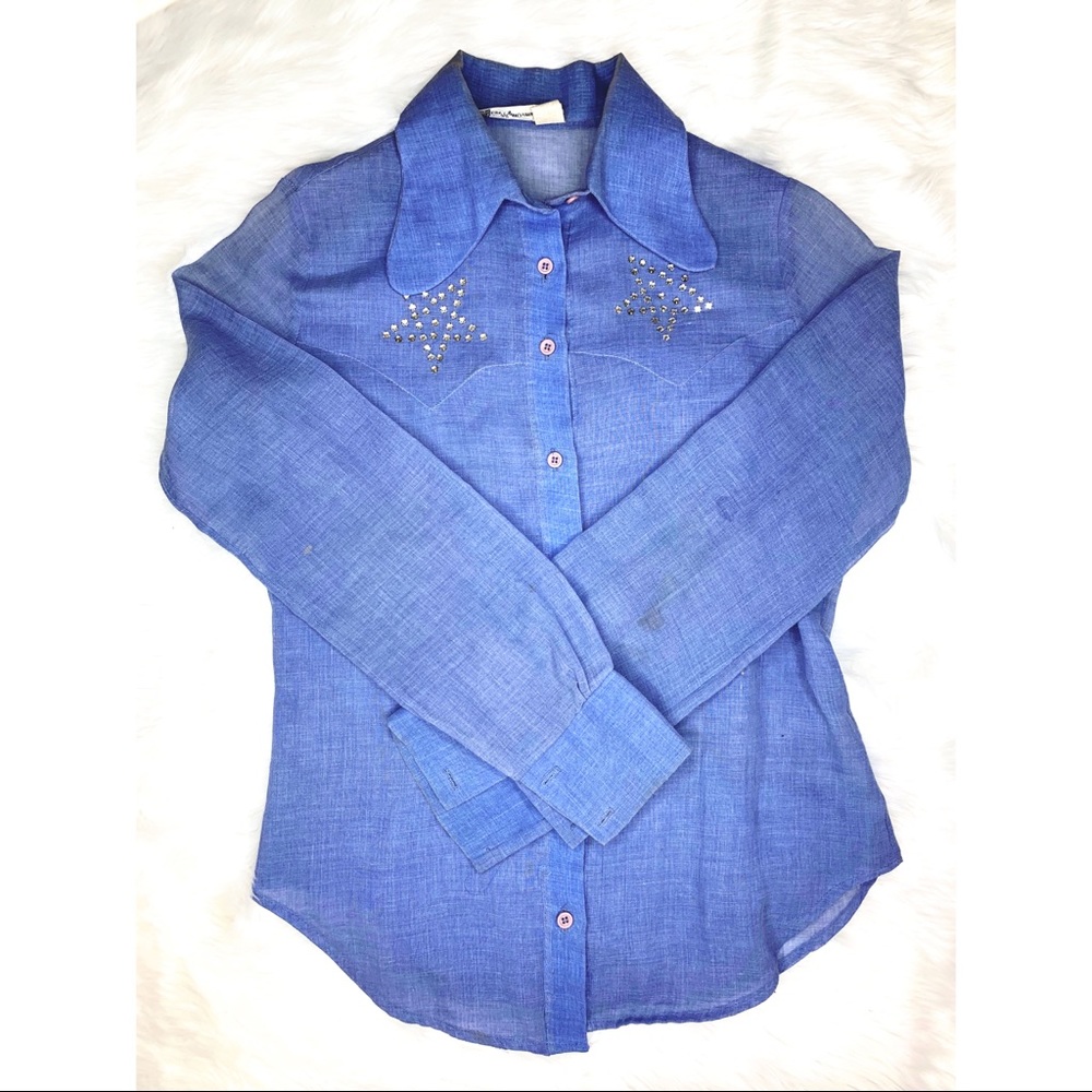 ❌SOLD❌ Vintage 70s Button Up Shirt